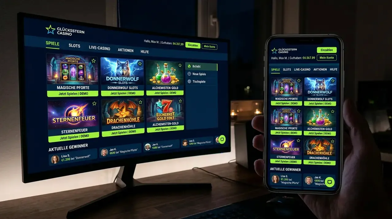 Perfekte mobile Performance ohne App-Installation · Vulkan Bet